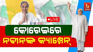 🔴 Live | କୋରେଇରେ ନବୀନଙ୍କ କ୍ୟାମ୍ପେନ | CM Naveen’s Campaign In Korei  |