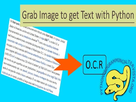 Grab Image to Text OCR in Python