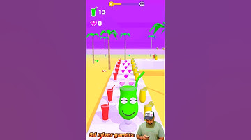 Juice Run Race Gameplay 😋🤤(Lvl-8) #shorts #sdmixergamers #juicerun