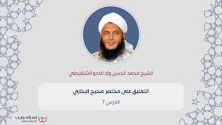 التعليق على شرح مختصر صحيح البخاري 5 | الشيخ محمد الحسن الددو الشنقيطي | إسلام ويب