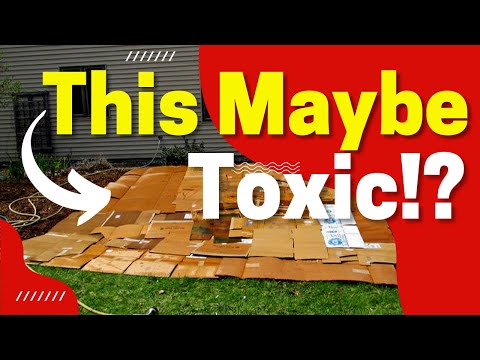 Cardboard Mulch For The Garden Soil Scientist Breaks Down Cardboard Mulching Is Cardboard Toxic