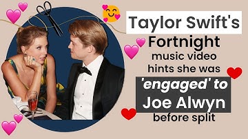 Mystery solved: Taylor Swift hints at engagement with Joe Alwyn in video