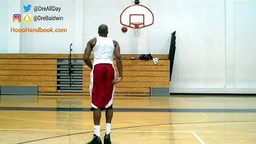 Stepback Dribble, In & Out-Cross, Thru-Crossover Pullup Jumper Pt. 1 | Dre Baldwin