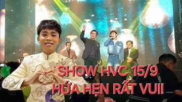 Show Nhâm Nhi Ghi Ta Hồ Văn Cường 15/9 hứa hẹn nhiều điều bất ngờ và vui