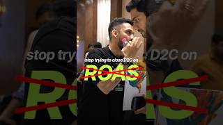 stop focusing on ROAS only.