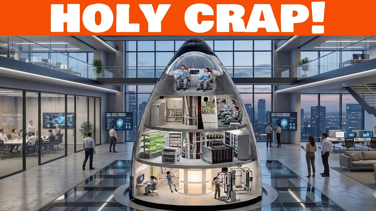 Astronaut Revealed Crewed Starship Interior Design to the Moon