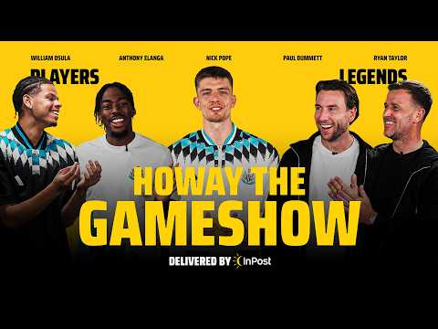 HOWAY THE GAMESHOW | Newcastle Players vs Legends!