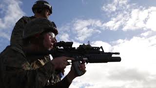 Стрельба из гранатомета M320 и M203