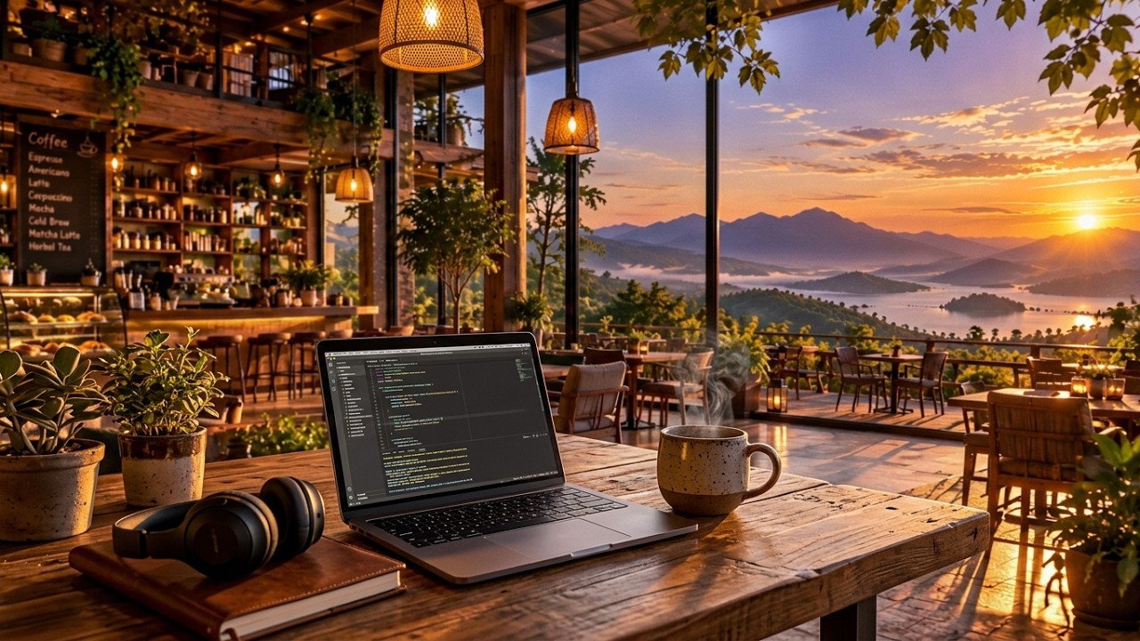 Coffee Shop Music for Work & Study ☕ Deep Focus & Relaxing Background ...