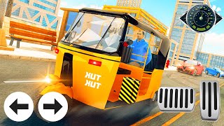 City Tuk Tuk Auto Rickshaw Driving Simulator Taxi Games - Android GamePlay screenshot 2