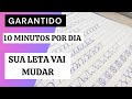 Dicas e Exercícios para Melhorar Sua Letra ✍️