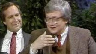 Siskel & Ebert with Chevy Chase on the Johnny Carson Show -