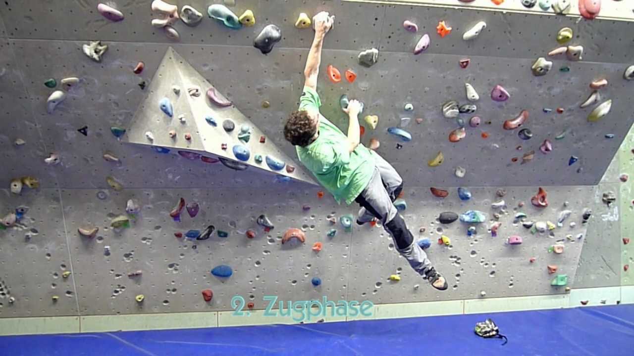 Standardbewegung Klettern - Überhang - Eindrehen V2.1 (HD) 2012