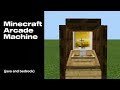 Minecraft: Arcade Machine ✓ | Java & Bedrock | #shorts