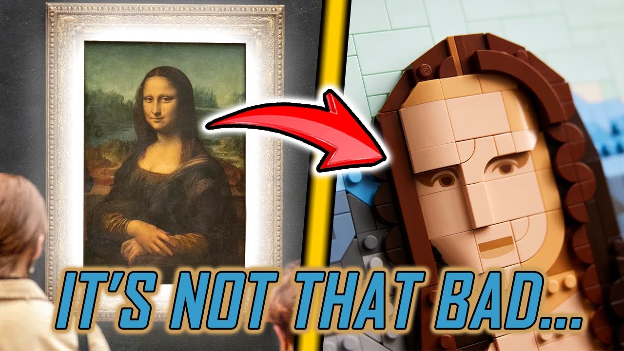 The LEGO Mona Lisa Isn't THAT Bad 😬 - YouTube