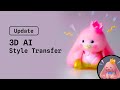 Update introducing ai style transfer for 3d scenes with spline