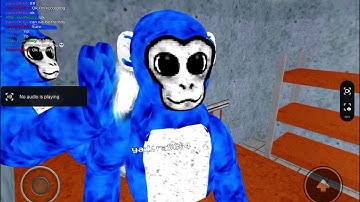 Me and my friend are playing lethal ape in Roblox