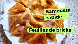 SAMOUSSA : bœuf et maïs aux feuilles de brick EXPRESS