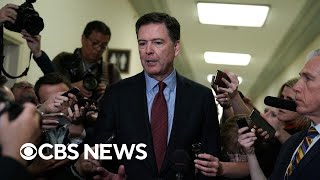 James Comey responds to indictment, says "I'm not afraid"