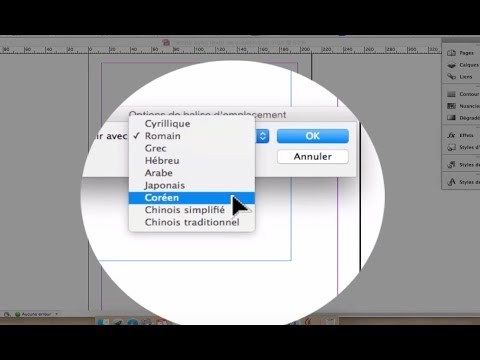 Visual Substitution Indesign Changer la langue du texte de substitution dans indesign cs6 - YouTube