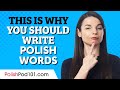 How to Learn Polish Words by Writing Them Out