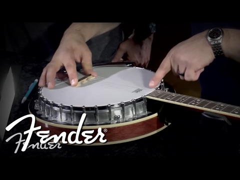 how-to-place-&-install-a-banjo-bridge-|-fender