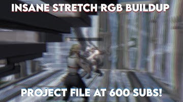 How to make this *INSANE* Stretch Buildup in Vegas Pro I Project File at 600 subs I Edit like Bjorn