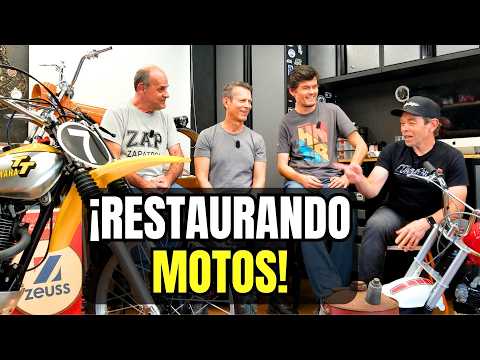 This guy went from the daily grind to restoring motorcycles