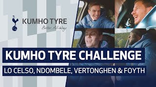Lo Celso, Ndombele, Vertonghen & Foyth Kumho Tyre Precision Driving Challenge