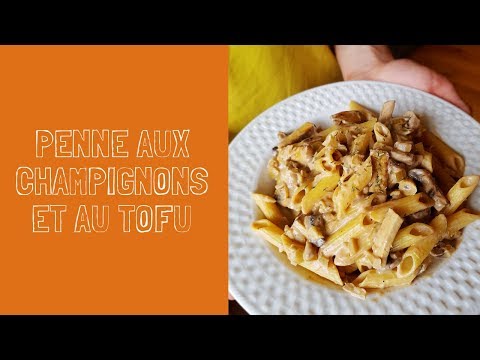 recette-vegan---penne-aux-champignons-et-au-tofu
