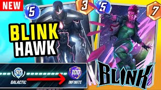 Blink Hawk Is Properly Fun! - Marvel Snap Gameplay