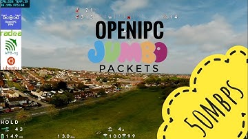OpenIPC 50Mbps Bitrate Maiden Flight