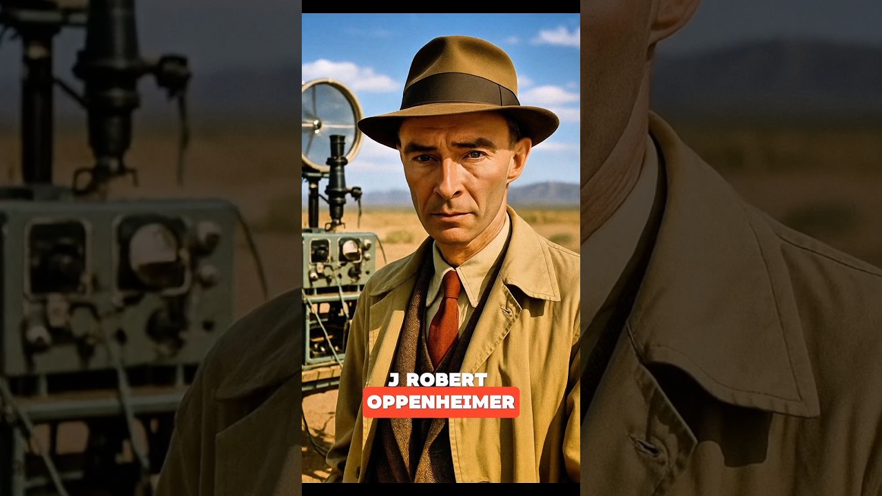 Oppenheimer and the Trinity Test | The Day Humanity Touched the Power of Gods