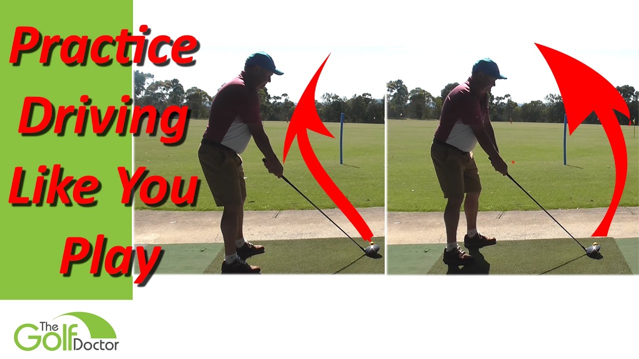 How To Practice Your Golf Driving Just Like You Play YouTube