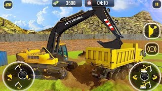 Real JCB Excavator Simulator 3D Construction Truck Driving Game Android Gameplay  screenshot 3