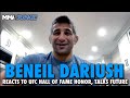 Beneil dariush reacts to ufc hall of fame honor plans comeback after backtoback ko losses