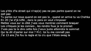 O.R. - Qui t'a dit (paroles/lyrics)
