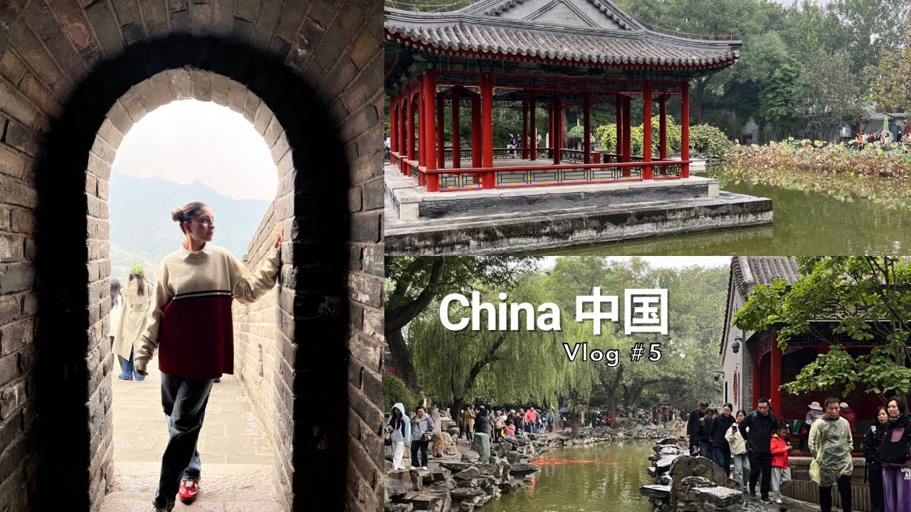 CHINA VLOG | Visitando la muralla china 🏯+ Empiezan los días de otoño 🍂 