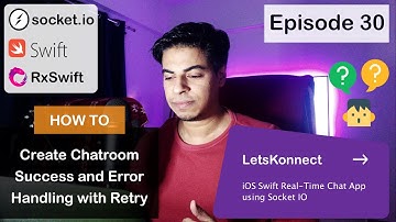 #30 WhatsApp Chat Clone | BEST OF VIPER iOS Swift | Create Chatroom Success, Error & Retry