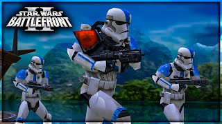 Star Wars Battlefront 2 | Imperial Phase III Clones (Triton Squad) | Kashyyyk Reskin Mod