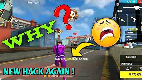 GARENA FREE FIRE HACKER IN TRAINING MODE😡😠