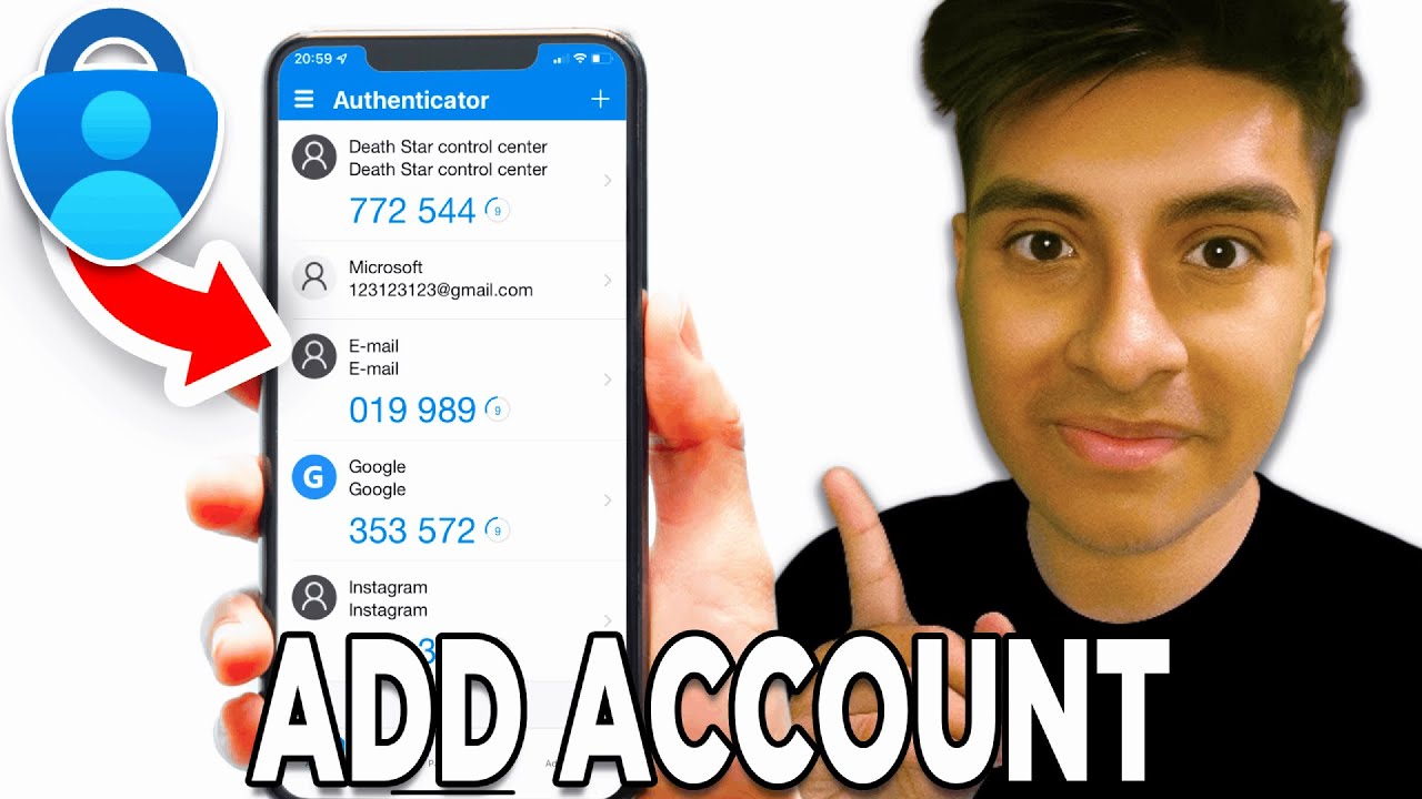 How To Add Microsoft Account To Authenticator App! - Tutorial - YouTube