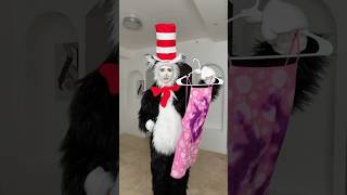 It was ruined when she bought it… #catinthehat #costume #nataliereynolds Crazy Dr Seuss Hats