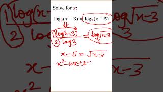 Log Laws Made Simple #short #shortsfeed #math #algebra