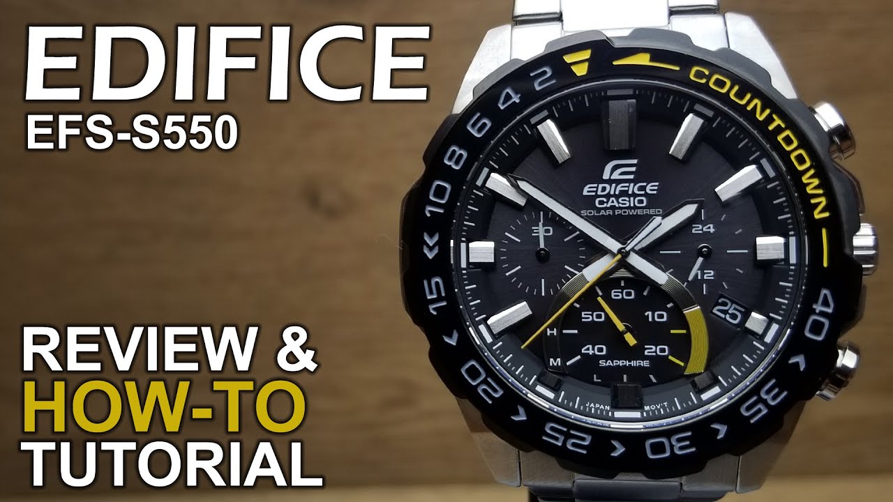 What is a perfect watch ? - Casio Edifice EFS-S550 - YouTube