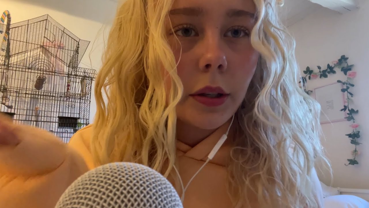 ASMR Whisper ramble 🧡 New job & youtube ☀️ W/ my bird 🦢