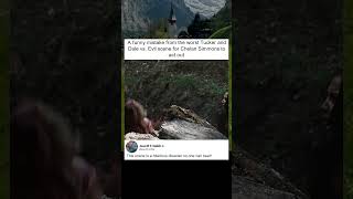 Chelan Simmons Reenacts Worst Tucker and Dale Scene