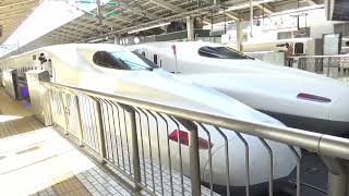 JR東京駅 東海道新幹線ホーム 列車入線・発車集 2022.07.17