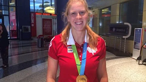 On golden pond: Laurence Vincent-Lapointe wins C-1...