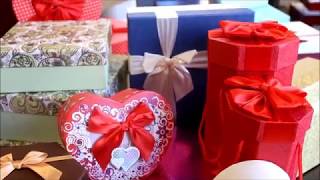 видео Коробки подарочные для полотенец купить оптом